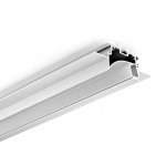 Drywall Recessed Trimless Polarized LED Profile For Wall Washer - Recessed-Mount - For Strips Up To 14mm - 1m / 2m