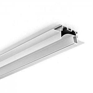 Drywall Recessed Trimless Polarized LED Profile For Wall Washer - Recessed-Mount - For Strips Up To 14mm - 1m / 2m