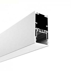 1.5" Pendant Linear LED Ceiling Channels For Hanging Lights - Surface - For Strips Up To 25mm - 1m / 2m