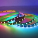 5m Addressable RGB Strip Light | Pixel LED Strip Light | 60 LEDs p/m | 60 pixels p/m | 12V | IP20 | 12Wp/m | RGB