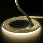 5m Tunable White Neon LED Strip Light - Pro LED Neon Flex - 20x20mm - 2300-6000K - IP67 - 24V