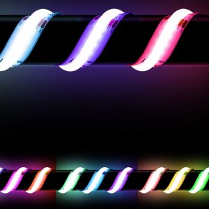 RGB Pixel 24V COB 14W LED Strip Lights - 5m