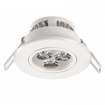 LED Recessed Ceiling DownLight Fixture - Aimable - 40 Watt Equivalent - 3.5" - 290 Lumens