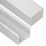 3035-O Aluminum Channel - Surface - For Strips Up To 25mm - 1m / 2m