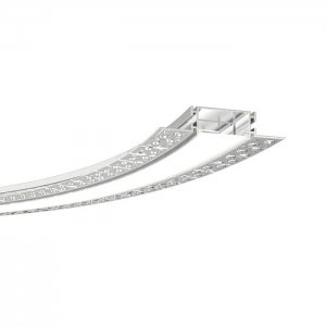 3.2 Inches Plaster In Bendable LED Tape Aluminum Channel - Recessed-Mount - For Strips Up To 32mm - 1m / 2m
