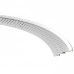 Side Bendable Aluminum Channels For Curved Cove Lights - Surface - For Strips Up To 15mm - 1m / 2m
