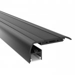 Aluminium LED Channel For Stair Light - Surface - For Strips Up To 12mm - 1m / 2m