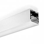 LED Aluminum Channel System For Pendant Light - Surface - For Strips Up To 50mm - 1m / 2m