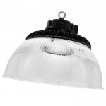 High Voltage Sensor Ready UFO LED High Bay Light with Reflector - 150W Max - Selectable Wattage and CCT - 277-480 VAC - Up to 24,000 Lumens
