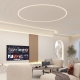 70mm Flush Mount Bendable LED Tape Light Extrusions - Recessed-Mount - For Strips Up To 20mm - 1m / 2m