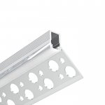 12.5mm Drywall Inside Corner Plasterboard Light Channel - Recessed-Mount - For Strips Up To 5mm - 1m / 2m