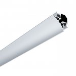 Corner Mounted LED Cornice Lighting Channels - Recessed-Mount - For Strips Up To 6mm - 1m / 2m