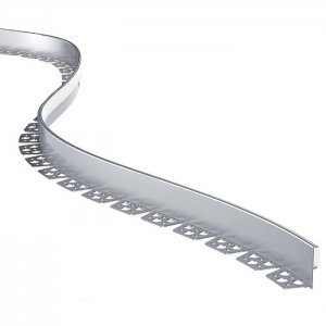 Curved False Ceiling Edge Recessed Bendable LED Channels - Recessed-Mount - For Strips Up To 10mm - 1m / 2m