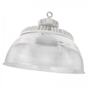 White Sensor Ready UFO LED High Bay With Reflector - 150W Max - Selectable Wattage and CCT - Up to 24,000 Lumens