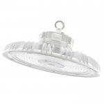 White Sensor Ready UFO LED High Bay - 240W Max - Selectable Wattage and CCT - Up to 38,400 Lumens