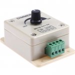 12~24 Volt DC 8A Brightness Adjustable Single Color LED Dimmer - Single Color LED Dimmer