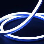 Neon LED Strip Lights - Essential Mini LED Neon Flex - 10x15mm - Blue - 24V - 5m