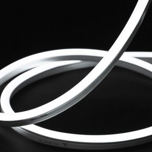Neon LED Strip Lights - Essential Mini LED Neon Flex - 10x15mm - Cool White 4000K - 24V - 5m