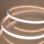 Neon LED Strip Lights - Midi Vertical Bend 13x12mm LED Neon Flex - Very Warm White 2700K - IP67 - 24V - 5m