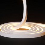 Neon LED Strip Lights - Midi Vertical Bend 13x12mm LED Neon Flex - Very Warm White 2700K - IP67 - 24V - 5m