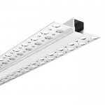 LED Drywall Channel For Trimless Recessed Lighting - Recessed-Mount - For Strips Up To 10mm - 1m / 2m