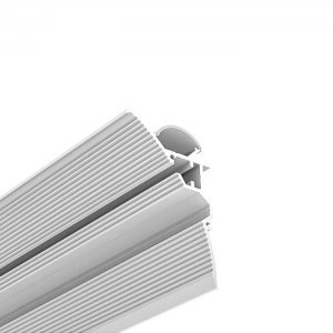 Surface Mounting LED Strip Cove Lighting Channel - Surface - For Strips Up To 10mm - 1m / 2m