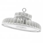 White Sensor Ready UFO LED High Bay - Optional Reflector - 300W Max - Field Selectable Wattage and CCT - Up to 48,000 Lumens