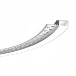 47MM Border Linear Bendable Plaster-In LED Channel - Recessed-Mount - For Strips Up To 20mm - 1m / 2m