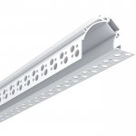 Drywall LED Strip Diffuser Profile For Wall Washer - Recessed-Mount - For Strips Up To 15mm - 1m / 2m