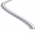 Side Bending Plaster-in LED Strip Channels For Cove Lighting - Recessed-Mount - For Strips Up To 10mm - 1m / 2m
