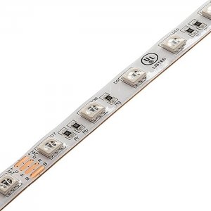 5m RGB LED Strip Light - Color-Changing LED Tape Light - 12V / 24V - IP64 Weatherproof - RGB - 196.9in (16.40ft)