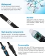 50pcs 12V DC WS2811 LED Pixels - 12mm, Diffused Digital RGB Addressable, IP68 Waterproof