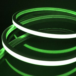 RGBW Neon LED Strip Lights - Midi Vertical Bend 13x12mm RGBW Color-Changing LED Neon Flex - IP67 - 24V - 5m