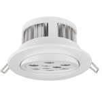 LED Recessed Ceiling DownLight Fixture - Aimable - 80 Watt Equivalent - 5.6" - 920 Lumens