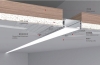 3.2 Inches Plaster In Bendable LED Tape Aluminum Channel - Recessed-Mount - For Strips Up To 32mm - 1m / 2m