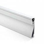LED Tape Channel Without Flange For Skirting Lighting - Recessed-Mount - For Strips Up To 10mm - 1m / 2m