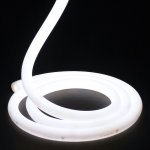 Neon LED Strip Lights - Circular 360° LED Neon Flex - 18mm Wide - Cool White 6500K - 24V - 5m