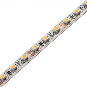 5m White LED Strip Light - Eco Series Tape Light - 12V / 24V - IP20