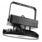 High Voltage Sensor Ready UFO LED High Bay Light - 500W Max - Selectable Wattage and CCT - 208-480 VAC - Up to 80,000 Lumens