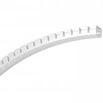 23.5MM Recessed Bendable Aluminum LED Tracks - Recessed-Mount - For Strips Up To 20mm - 1m / 2m