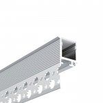 Recessed LED Strip Light Fixtures For 5/8" Drywall - Recessed-Mount - For Strips Up To 12mm - 1m / 2m