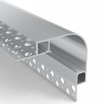 Recessed LED Strip Channels For 12.5MM Drywall - Recessed-Mount - For Strips Up To 10mm - 1m / 2m