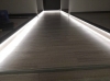 Trimless Plaster-in Black LED Channel For Baseboard Lighting - Recessed - For Strips Up To 10mm - 1m / 2m