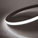 Tunable White Neon Strip Light - Architectural LED Neon Flex - Vertical Bend 16mm Wide - 16x17mm - 24V - IP68 - 5m - 2200-5700K