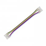 4" Solderless Clamp-On Jumper Connector - 12mm RGB + CCT COB LED Strip Lights