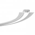 70mm Flush Mount Bendable LED Tape Light Extrusions - Recessed-Mount - For Strips Up To 20mm - 1m / 2m