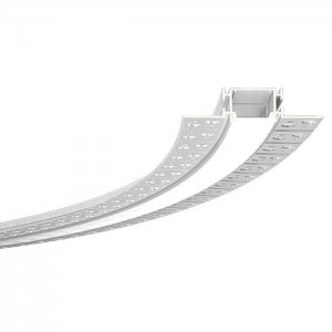 70mm Flush Mount Bendable LED Tape Light Extrusions - Recessed-Mount - For Strips Up To 20mm - 1m / 2m