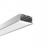 3 Inches Recessed LED Strip Lighting Channel For Ceiling Light - Recessed-Mount - For Strips Up To 60mm - 1m / 2m