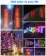 50pcs 12V DC WS2811 LED Pixels - 12mm, Diffused Digital RGB Addressable, IP68 Waterproof