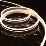 Neon LED Strip Lights - Micro Horizontal Bend LED Neon Flex - 4x10mm - Warm White 3000K - 12V - 5m